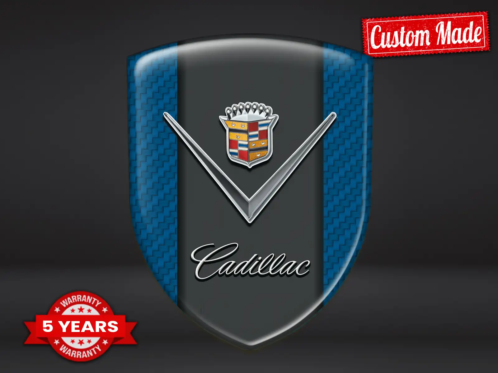Cadillac Windschutzsticker Robust Limitiert Hochwertig ST